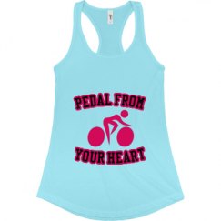 Ladies Slim Fit Racerback Tank Top