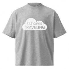 Unisex Organic Oversized High Neck T-Shirt