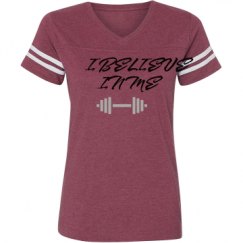 Ladies Relaxed Fit Vintage Sports Tee