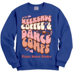 Unisex Film and Foil Crewneck Sweatshirt