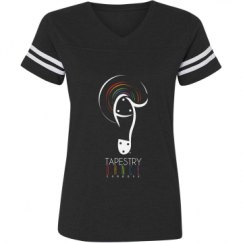 Ladies Relaxed Fit Vintage Sports Tee