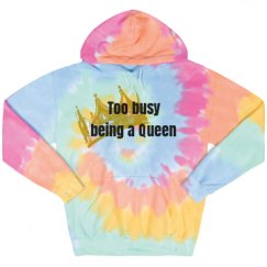 Unisex Tie-Dye Fleece Hoodie
