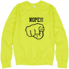 Unisex Neon Crewneck Sweatshirt