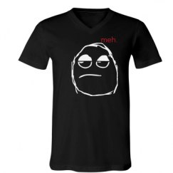 Unisex V-Neck Jersey Tee