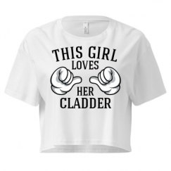 Ladies Festival Cali Crop Top Tee