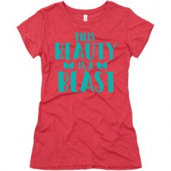 Ladies Slim Fit Super Soft Triblend Tee