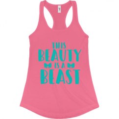 Ladies Slim Fit Racerback Tank Top