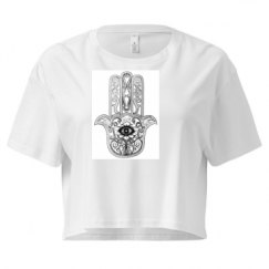 Ladies Festival Cali Crop Top Tee