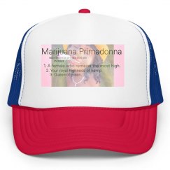 Marijuana Primadonna Hat