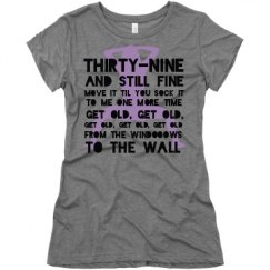 Ladies Slim Fit Super Soft Triblend Tee