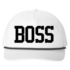 Snapback Five-Panel Rope Hat