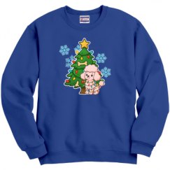 Unisex Film and Foil Crewneck Sweatshirt