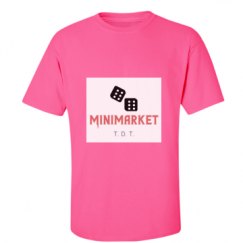 Unisex Ultra Cotton Safety Neon Crewneck Tee