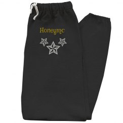 Honeymc silver Stars sweatpants