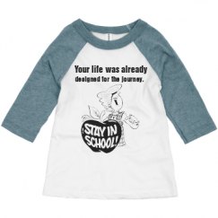 Toddler 3/4 Sleeve Raglan Tee