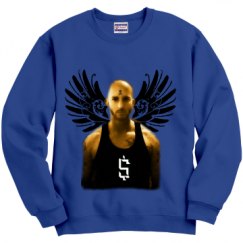 Unisex Film and Foil Crewneck Sweatshirt