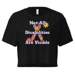 Ladies Festival Cali Crop Top Tee