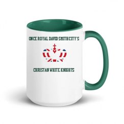 15oz Ceramic Mug with Color Inside