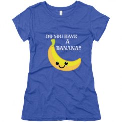 Ladies Slim Fit Super Soft Triblend Tee