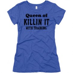 Ladies Slim Fit Super Soft Triblend Tee