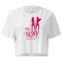 Ladies Festival Cali Crop Top Tee