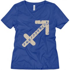 Ladies Relaxed Fit V-Neck Tee