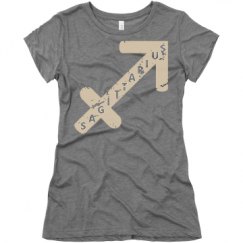 Ladies Slim Fit Super Soft Triblend Tee