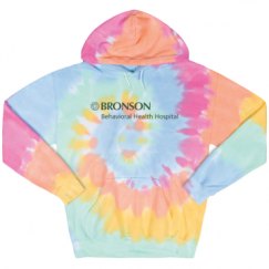 Unisex Tie-Dye Fleece Hoodie