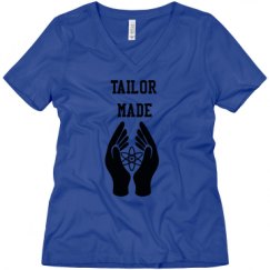 Ladies Relaxed Fit V-Neck Tee
