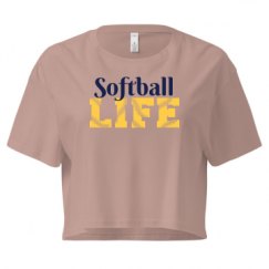 Ladies Festival Cali Crop Top Tee