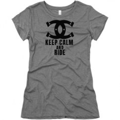 Ladies Slim Fit Super Soft Triblend Tee