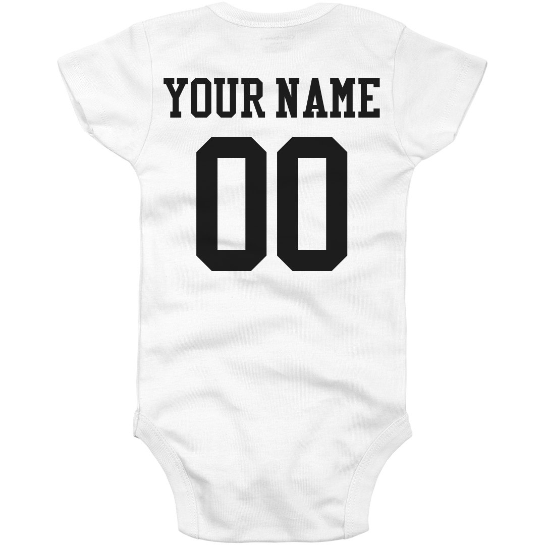 baby onesie with personalized name