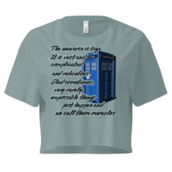 Ladies Festival Cali Crop Top Tee