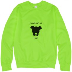 Unisex Neon Crewneck Sweatshirt