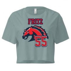 Ladies Festival Cali Crop Top Tee