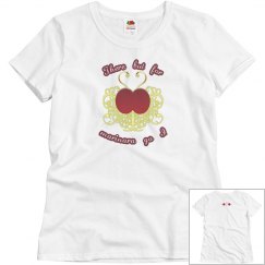 There Go I women's tee