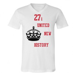 Unisex V-Neck Jersey Tee