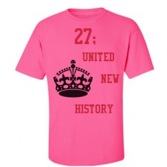 Unisex Ultra Cotton Safety Neon Crewneck Tee
