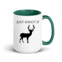 15oz Ceramic Mug with Color Inside