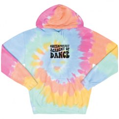 Unisex Tie-Dye Fleece Hoodie