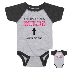 AUNTIE DID THAT baby bodysuit