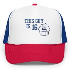 Boys 16th Birthday Cap