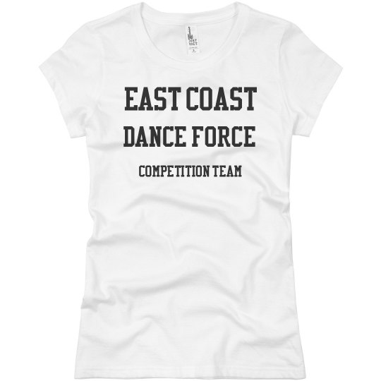 ECDF Competition Team Tee