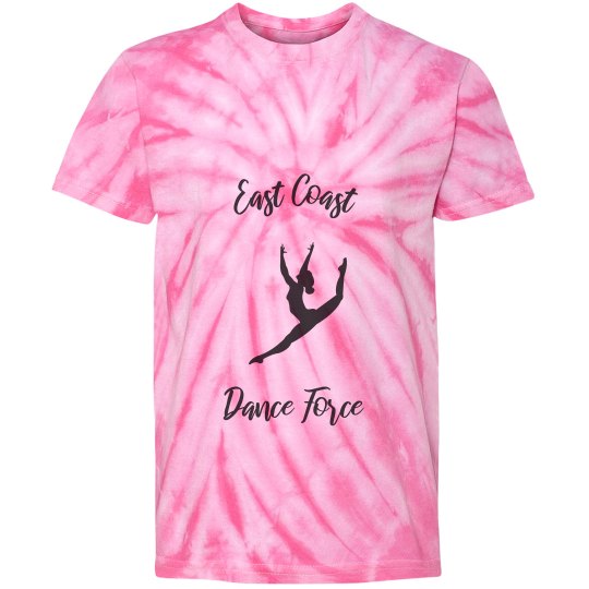 ECDF Pink Tie-Dye Tee