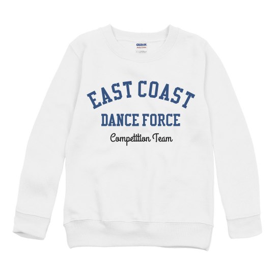 ECDF Youth Crewneck Basic Promo Sweatshirt ECDF Youth Crewneck Basic Promo Sweatshirt
