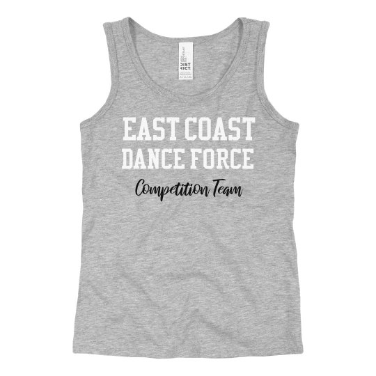 ECDF Youth Girls Tank Top ECDF Youth Girls Tank Top