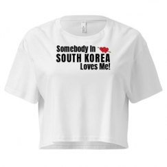 Ladies Festival Cali Crop Top Tee