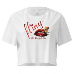 Ladies Festival Cali Crop Top Tee