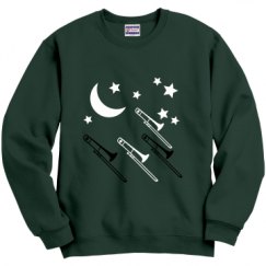 Unisex Film and Foil Crewneck Sweatshirt