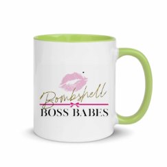 11oz Ceramic Mug with Color Inside